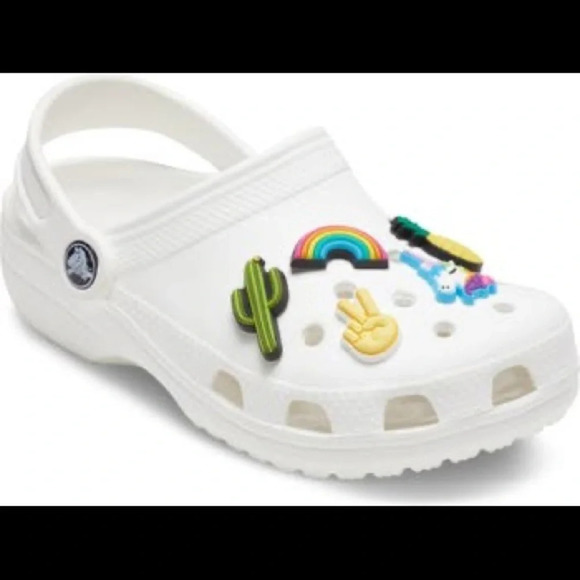 CROCS Other - CROCS Fun Trend Asst’d 5-Pack Shoe Charms/Jibbitz
